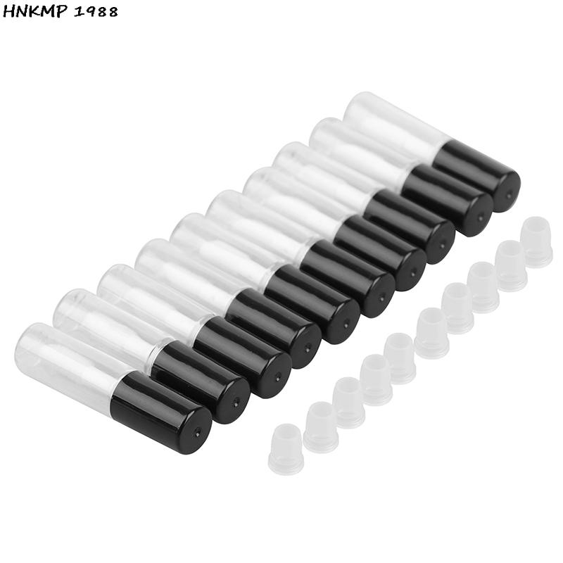 10 шт./лот, тюбик для бальзама для губ «сделай сам», контейнер с крышкой, пустая бутылка для помады, тюбик для блеска для губ, контейнер для косметических образцов