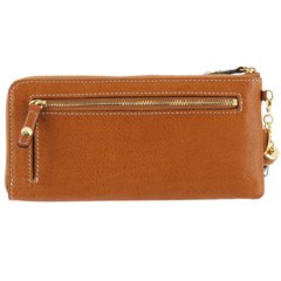 Zipper Long Wallet 35185 Mustard [Dakota] L-shaped 3.