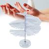 1 комплект, прозрачные палочки для образцов цвета ногтей, дисплей для гель-лака, спиральные палочки для образцов ногтей, прозрачные акриловые накладные кончики ногтей, аксессуары для дизайна ногтей