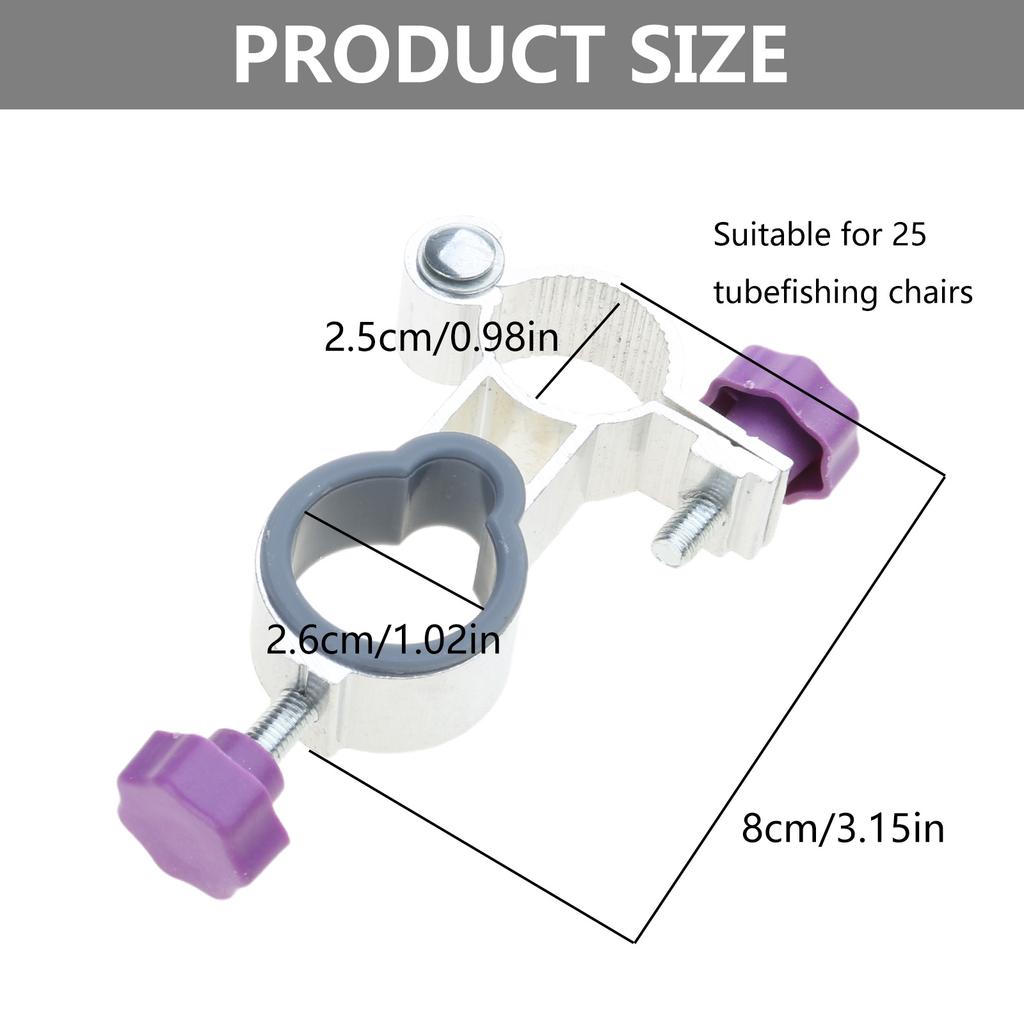 2 шт. Портативный рыболовный стул, крепление-клипса для зонта, пляжный, для рыбалки на открытом воздухе, держатель для зонта для рыболовного стула, рыболовные снасти, подарки