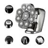 Grooming Kit 6in1 Head Electric Shaver For Men Beard Hair Trimmer Facial Razor Body Bald Shaving Machine Wet Dry Rechargeable