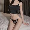 Модные металлические цепочки Spice Girls нижнее белье стринги женские соблазнительные кружевные переплетенные полые талии сексуальные трусики