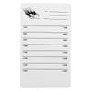 False Eyelashes Grafting Storage Board Fake Eyelashes Measuring Eyelashes Extension Tool