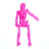 10/20/30Pcs Halloween Skeleton Stretch Toy Anxiety Stress Relief Portable Soft TPR High Elastic Colorful Skeleton Toy Party Favors Supplies