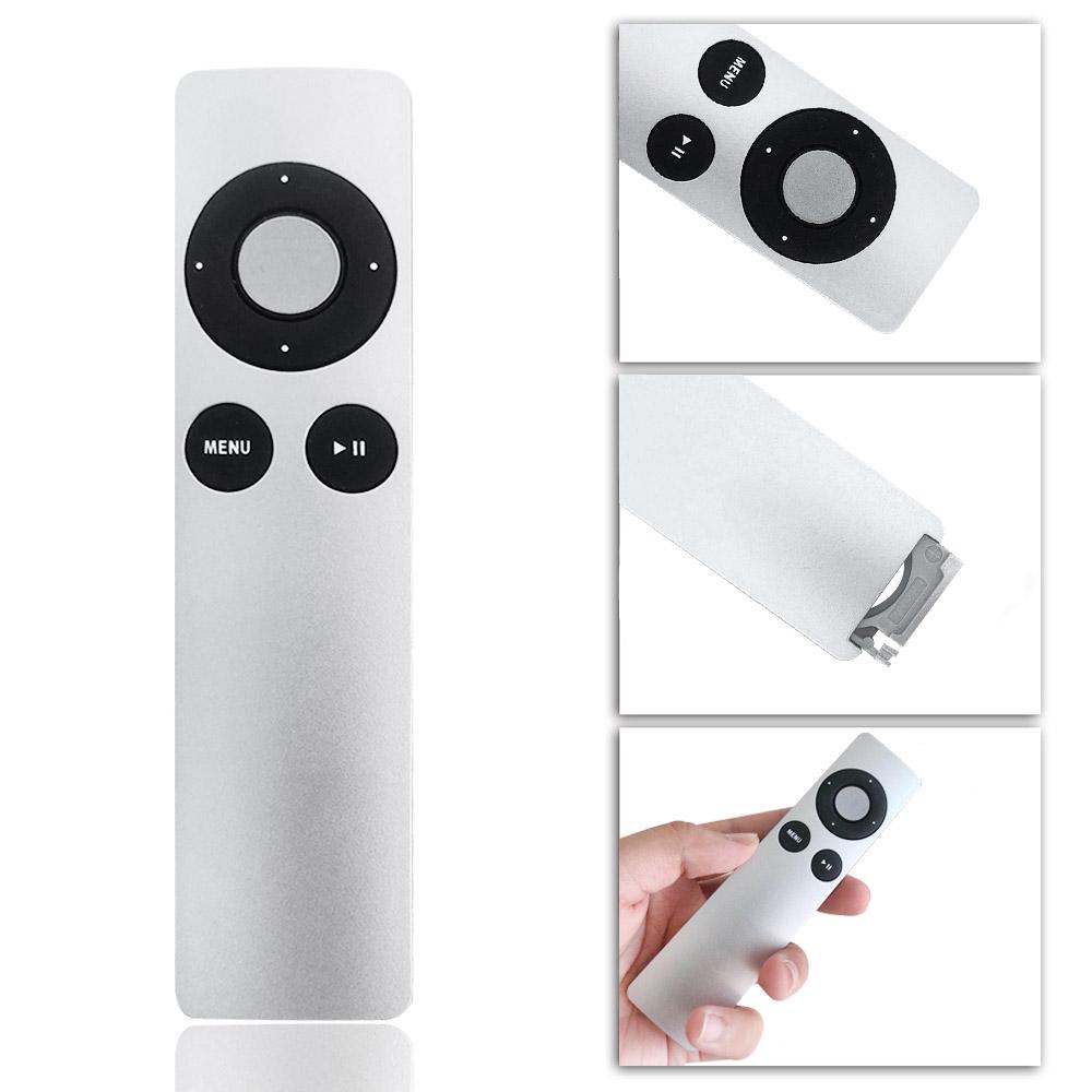 Smart Replacement Remote Control for Apple TV Mini Size TV Remote Controller Easy To Grab Silver