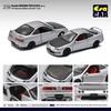 EraCar Scale ERA28F Honda INTEGRA DC2 Late Model Silver First Press Limited Edition and Hood 1/64 TYPE-R (Doors Opening)