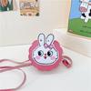 Rabbit Cute Cartoon Childrens Lanyard Messenger Bag Autumn Student Coin Purse