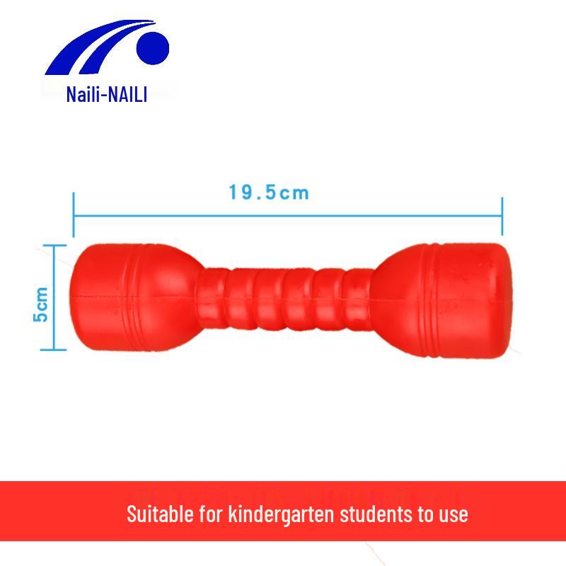 Экологичные яркие детские гантели для гимнастики и танцев - Погремушка для утренней зарядки и веселых игр