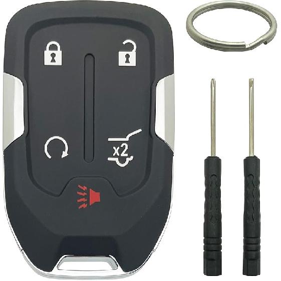 Сменный корпус для смарт-ключа-брелока подходит для GMC Acadia Terrain     Бесключевой доступ Чехол для автомобильного пульта HYQ1EA (4 Кнопки A)