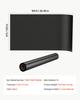 VEVOR 0.1 mm Plastic Sheeting 1.83 x 30.48 m Black Heavy Duty Polyethylene, Thick Plastic Roll for Garden, Drop Cloth Painters Tarp