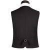 Men Pure Color Bicycle Leisure Wear  Sleeveless Back Straps Business Waistcoat Single-breasted Slim
