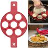 Cake Molds - Magic - Silicone - 7 Pieces - Non-stick - Red