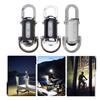 Rechargeable LED Keychain Multifunctional Work Light Keyring Practical Inspection Light Key Chain for Outdoor Activities