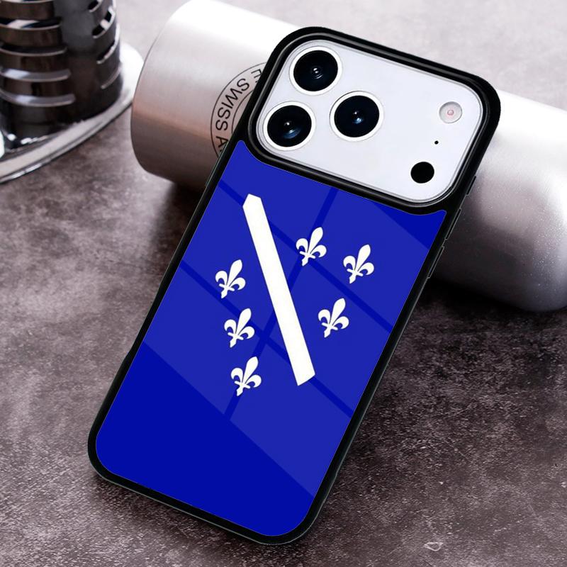 Чехол для телефона с флагом Республики Босния для iPhone 17 16 15 Pro Max Air 14 13 12 11 Plus Ударопрочный Чехол Capa