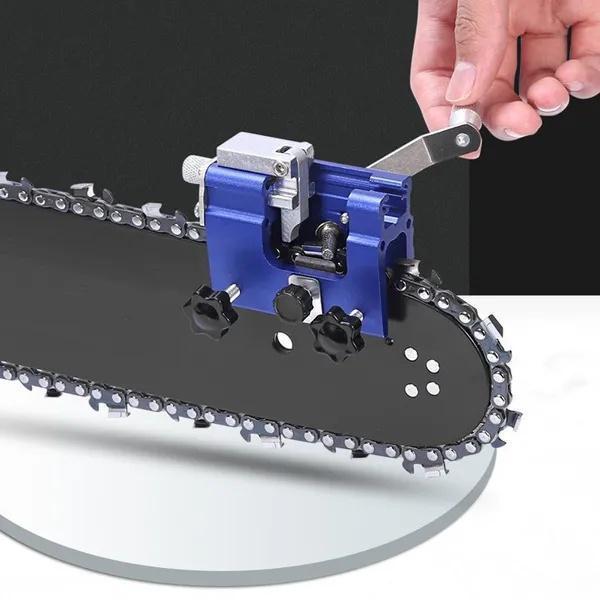 Прочная точилка для бензопилы, ручная точилка для бензопилы, для большинства бензопил, необходимая бензопила