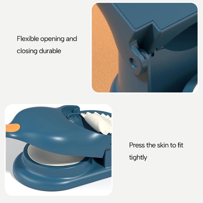 Портативный ручной пресс для пельменей 2 в 1 Пресс для пельменей Инструмент для изготовления равиоли Инструмент для обертывания пельменей