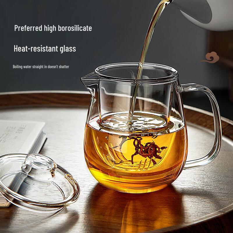 Yihucha Handmade Heat-Resistant Glass Teapot