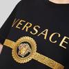 VERSACE Embroidered Medusa Logo T Shirt A87372-A228806-A1008