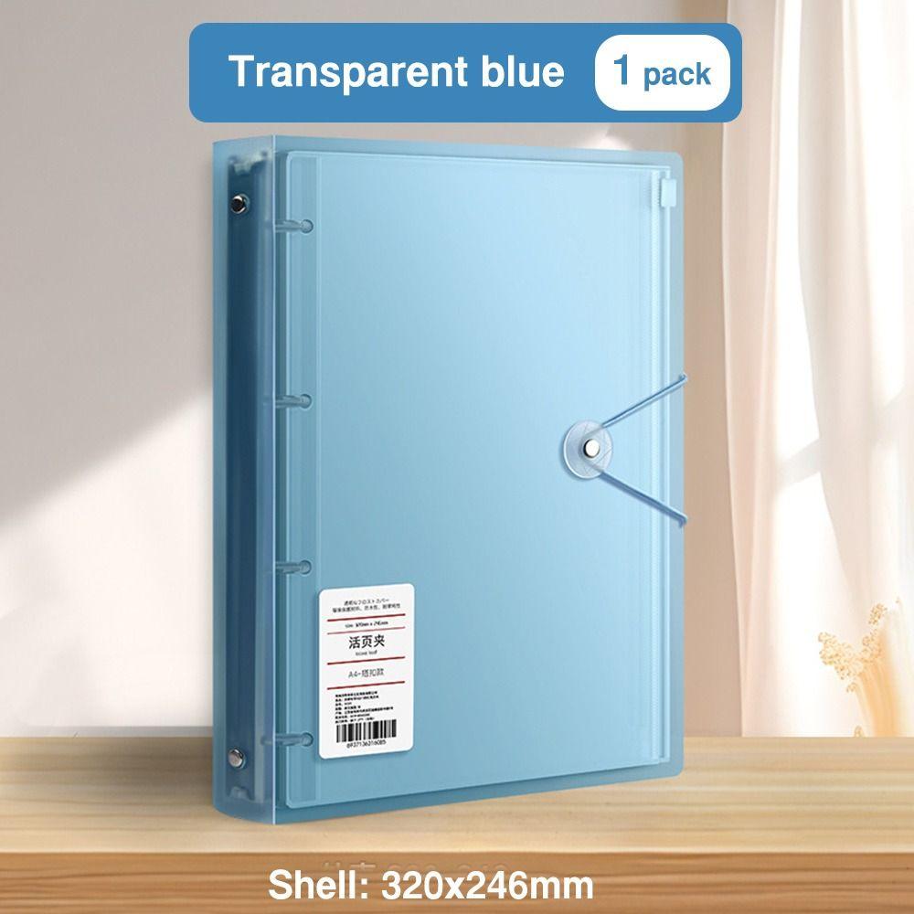 Loose Leaf Storage Booklet A4/A5/B5 Binder Photo Album Multifunctional Archives Bag  School