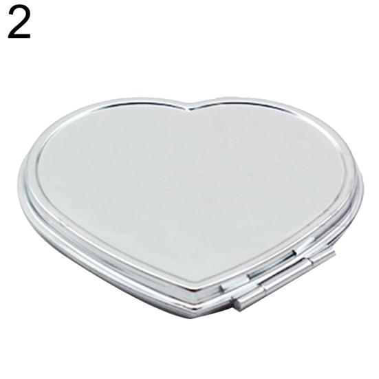 Love Портативная голова кошки сердце круглое квадратное складное зеркало макияж косметический инструмент