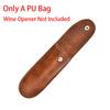 Wine Opener, Professional Waiters Corkscrew, PU Bag, Bottle Opener and Foil Cutter Gift for Wine Lovers