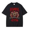 Men Japanese Anime Baki Hanma The Grappler Graphic Print T Shirt Fashion Crew Neck Short Sleeve Plus Size T Shirt Women