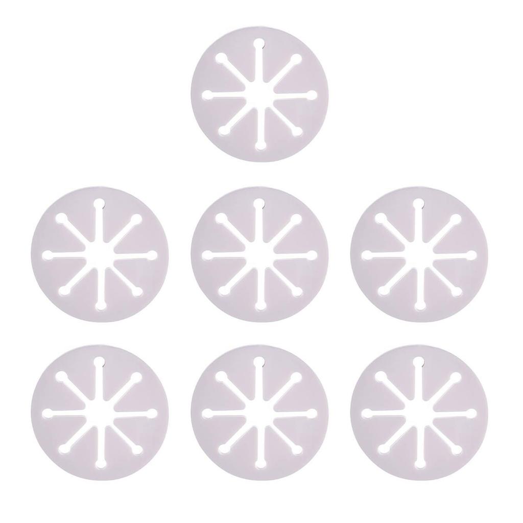 7 шт. застежек для носков, держателей для носков, сортировочных зажимов, ПВХ, экономящих время органайзеров для носков для занятых профессионалов и семей