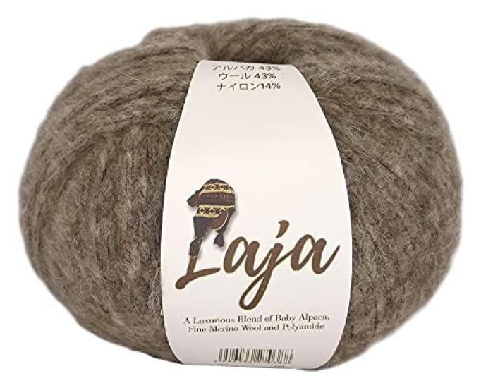 NASKA Hand Knitted Yarn Raja Extra Thick Type Gray 50g 150m Set of 5 Balls COL.FJ1449 Approx. T-3