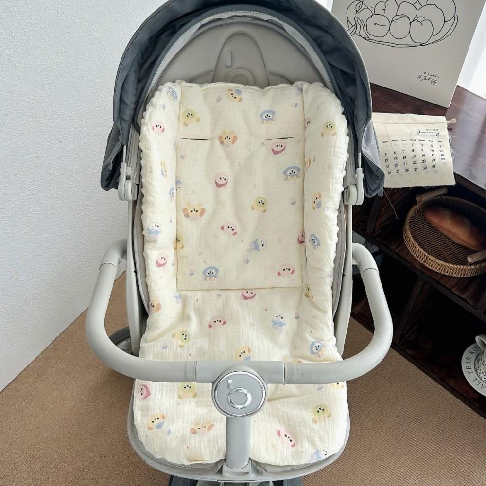Breathable Stroller Accessories Soft Pushchair Insert Mat Baby Stroller Seat Cushion All Seasons