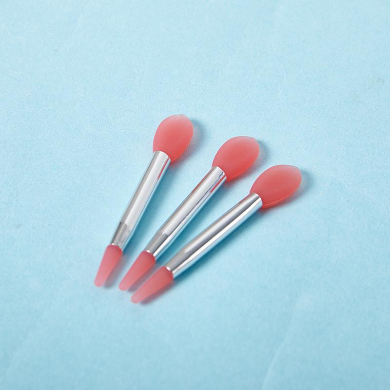 3шт силиконовые бальзамы для губ маска для губ кисть с присоской пылезащитный чехол кисти для макияжа