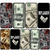 For Samsung Galaxy S24 S23 iPhone 16 15 14 Xiaomi Redmi Note 13 12 11 10 8 Plus 9 Pro Max X XR Phone Case Money Dollars 100 Poster OPPO Huawei Cover