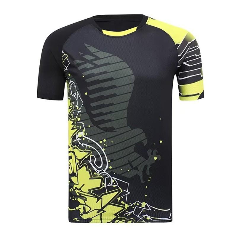 Moisture Wicking Badminton T-Shirt Set Unisex Short Sleeve Sportswear Training Gym Running Tennis Ping Pong