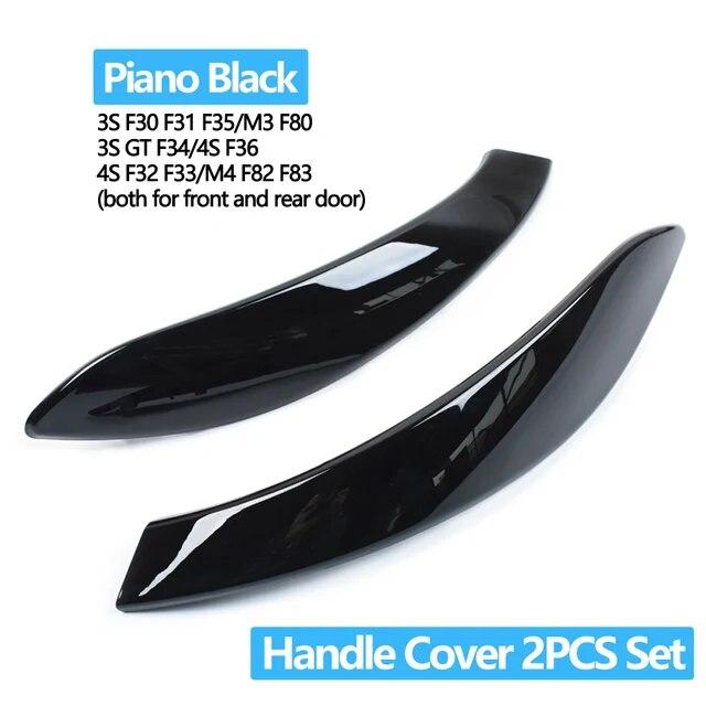 Car Door Handle Inside Pull Trim Cover For BMW 3 4 Series M3 M4 F30 F31 F32 F33 F34 F35 F36 F80 F82 F83 316d 318d 320d 325d