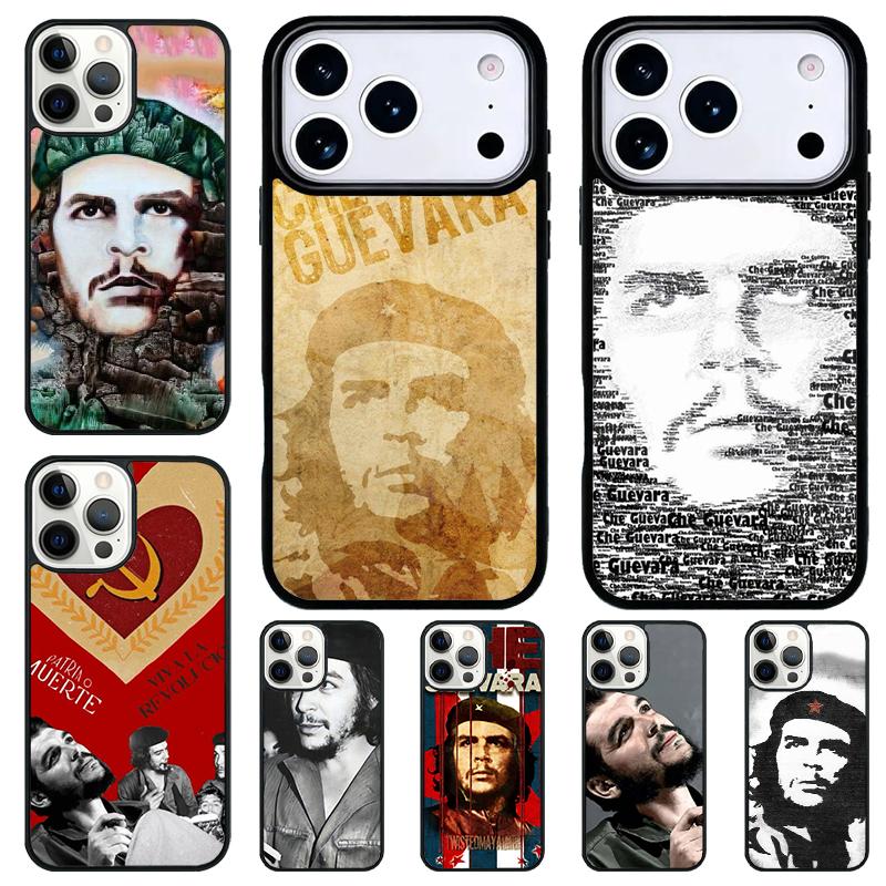 Чехол для телефона Че Гевара для iPhone 17 Air 16 15 11 12 14 13 Pro Max Ударопрочный чехол