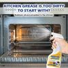 300ml Greasy Dirt Clean Spray Powerful Kitchen Oil Stain Removal Multipurpose Grease Remover for Oven Stove
