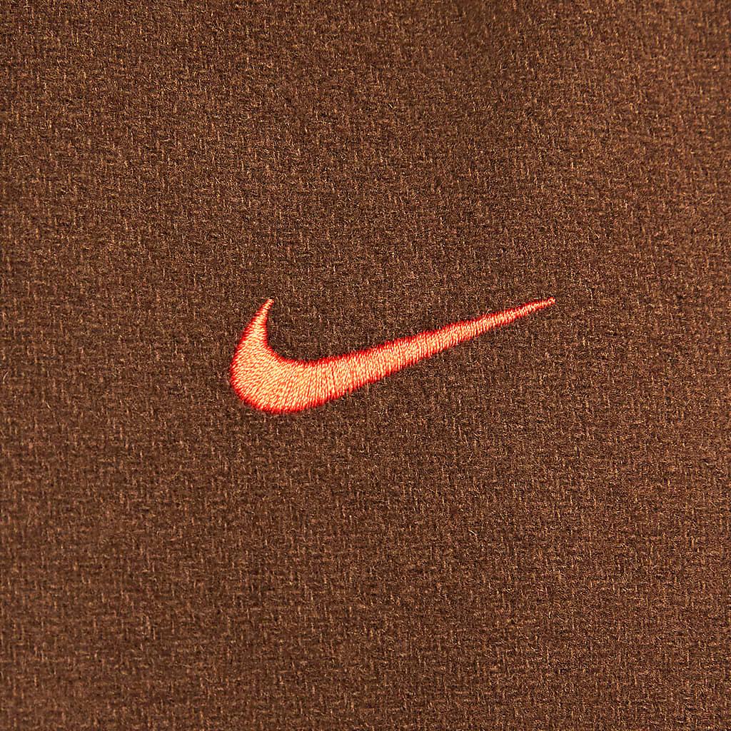 Nike Куртка мужская Therma-Fit Life Solid Versatile с капюшоном и застежкой-молнией, с длинным рукавом, цвет какао HQ4743-259