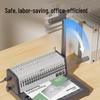 Deli 21-Hole Adjustable Comb Binding Machine CN plug (adapter included)