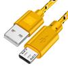 5 В 2,4 А Micro USB 1 м 2 м 3 м кабель для быстрой зарядки для Samsung Xiaomi Android мобильный телефон USB шнур зарядного устройства кабель