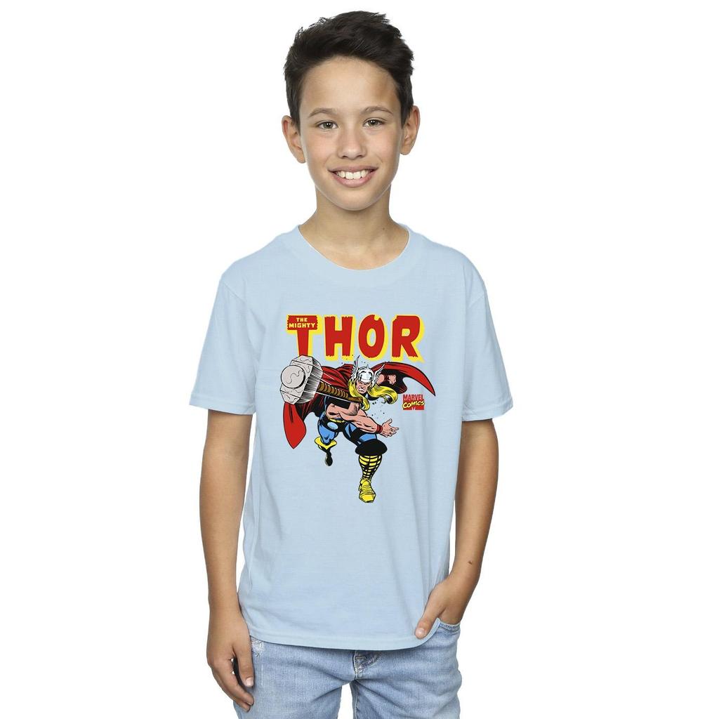 Футболка Thor Hammer Throw для мальчиков из вселенной Marvel