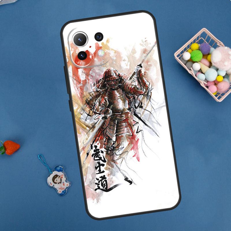 Японский Бусидо Самурай Чехол Для Xiaomi 14 13 15 Ultra 11T 12T 13T 14T Pro POCO X7 Pro X3 X5 F5 F6 M6 X6 Pro Чехол