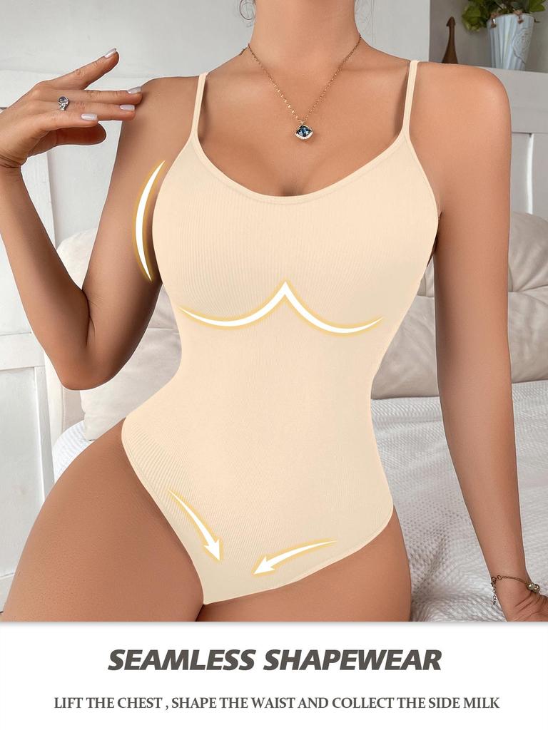 Супер Распродажа Боди с V-образным вырезом и тонкими бретельками, компрессионные боди с открытой промежностью, корректирующее белье для похудения, разглаживающее кожу, SML