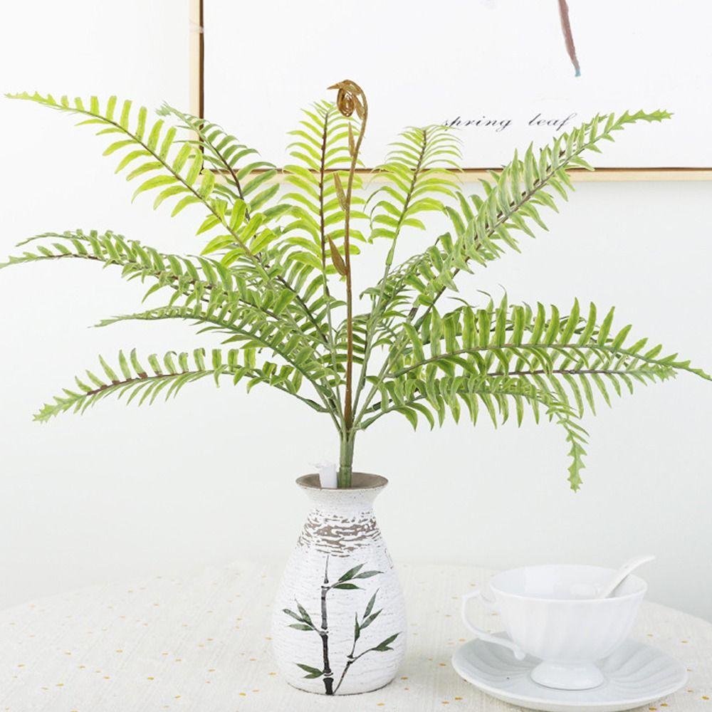 Tropical Plants Green Leaves Plants Real Touch Fake Plants Outdoor Indoor Decor