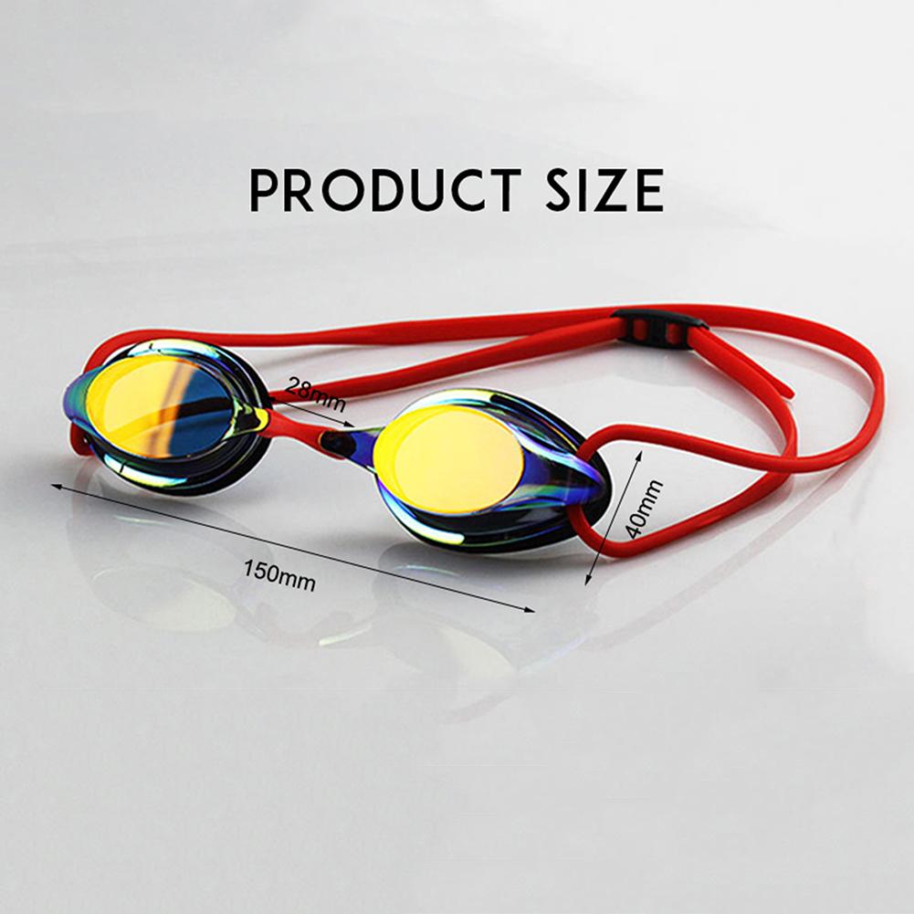 Очки для плавания для тренировок и соревнований, эргономичный дизайн, подходящие очки для плавания на пляже и в бассейне