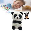 Doll Panda Breathing Luminous Plush Toy Rhythmic Lullaby Music Relief Anxiety