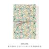 Iroha Publishing Goshuincho Shuinchou Lamper SAKURA Accordion Style Tassel Kyoto Honsho Paper Washi Simple LSS-04