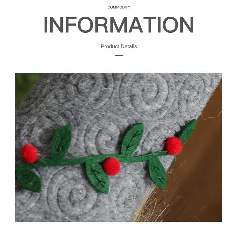 Gnome Christmas Faceless Doll Xmas Tree Decorations 2024 Navidad Gift 2023 New Year Home Decor