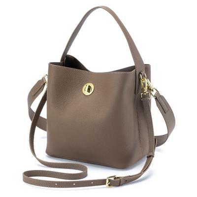 Senior Sense Bucket Bag Кожаная сумка All-in-one Женская сумка через плечо Большая вместительная женская сумка
