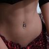 1Pc Navel Nail Stainless Steel Navel Rings Ball Sexy Belly Button Ring Body Jewelry