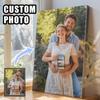 Customizable Unframed Canvas Poster,Personalized,Custom Your Photo,Share Your Favorite Memories Moments,Gift For Friends&Family,Wall Art,Home Decor
