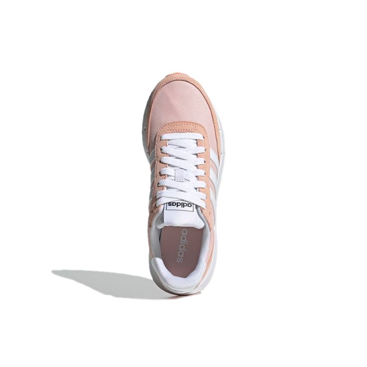 adidas Run 60s 2.0 Vapor Розовые женские кроссовки Cloud-White Iron-Metal H00320